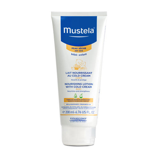 Мустела Питательное молочко для тела с кольд-кремом, 200 мл (Mustela, Bebe - защита кожи) фото 0