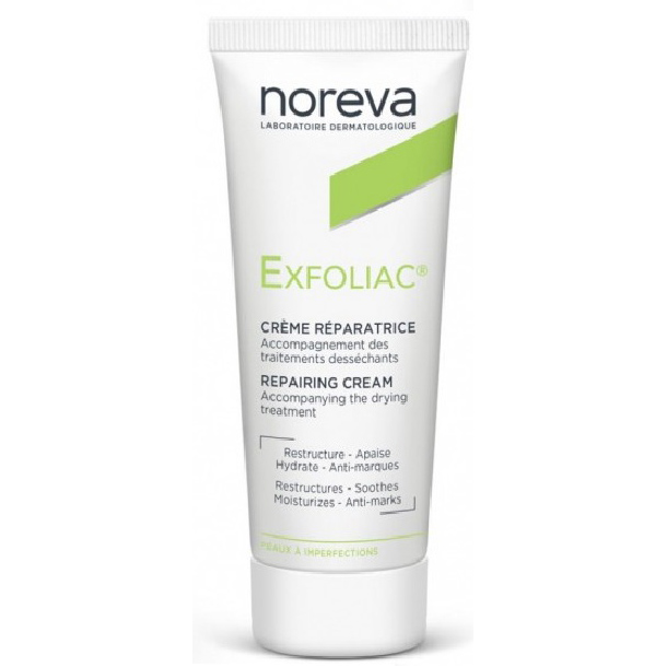 Норева Восстанавливающий крем, 40 мл (Noreva, Exfoliac) фото 0