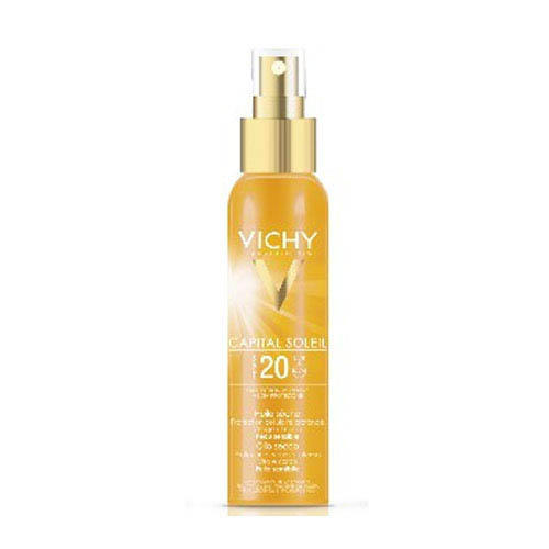 Виши Солнцезащитное масло для тела SPF20+ Капиталь солей 125 мл (Vichy, Capital Ideal Soleil) фото 0