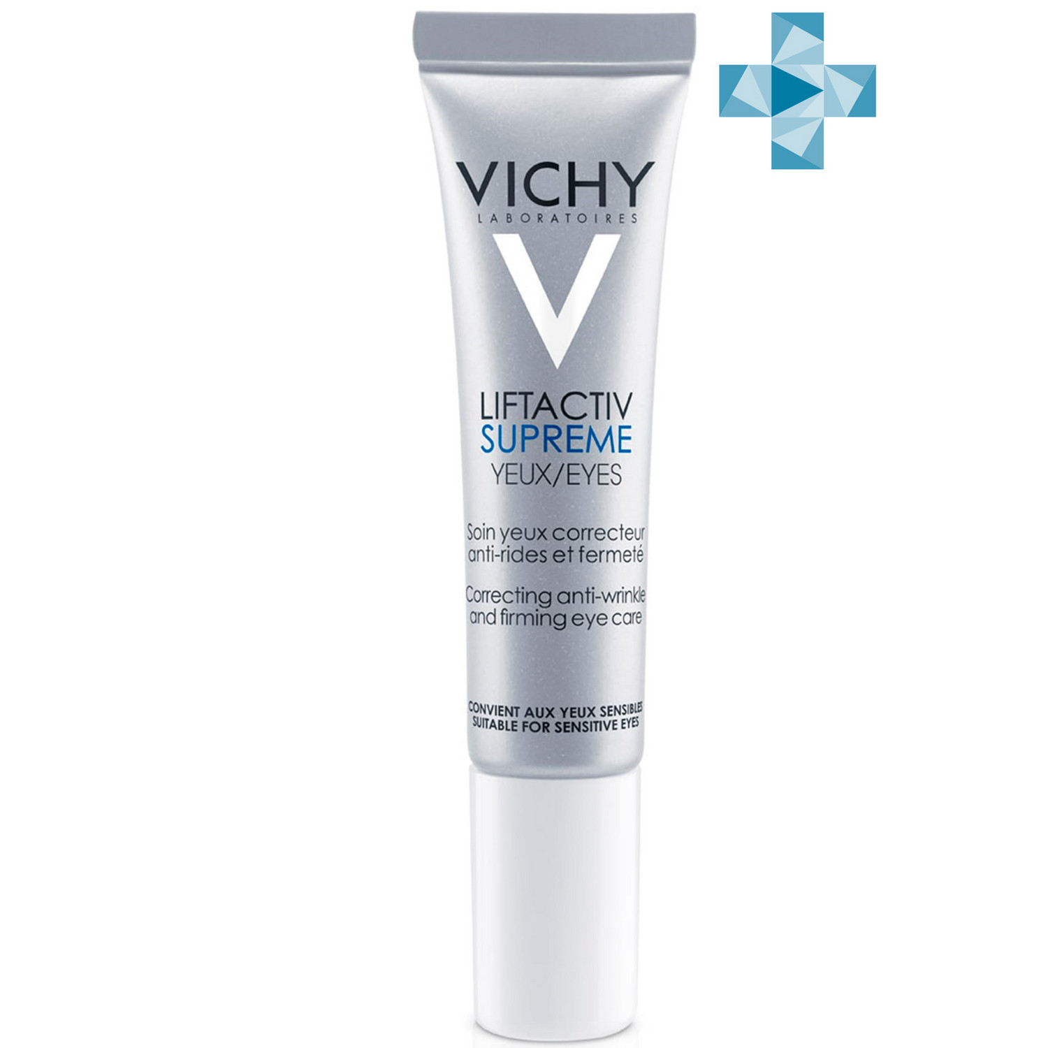 Купить Vichy Supreme Антивозрастной крем-уход для кожи вокруг глаз, 15 мл (Vichy, Liftactiv), Франция