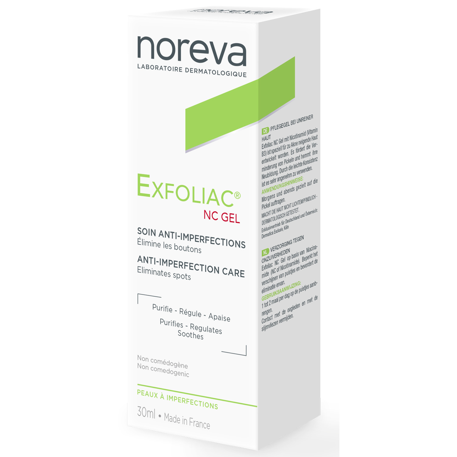 Норева Эксфолиак NC- гель 30 мл (Noreva, Exfoliac) Норева Эксфолиак NC- гель 30 мл (Noreva, Exfoliac) фото 1