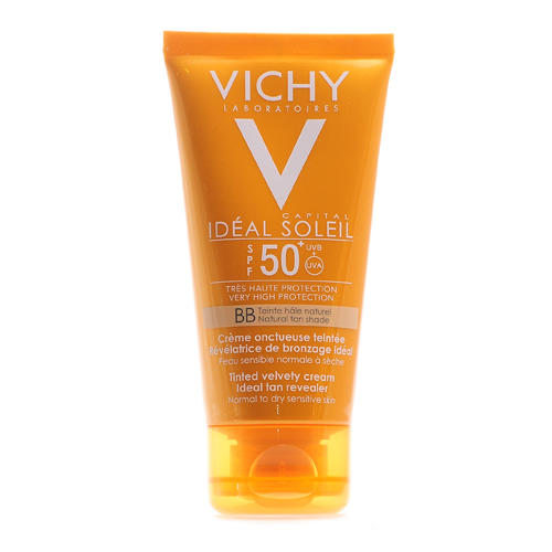 Капиталь Солей Тонирующий крем для лица SPF50, 50 мл (Vichy, Ideal Soleil)