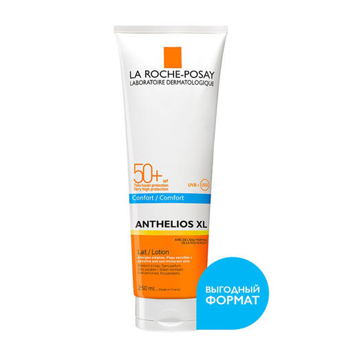 Ля Рош Позе Антгелиос XL Молочко для лица и тела SPF 50+, 250 мл (La Roche-Posay, Anthelios) фото 0