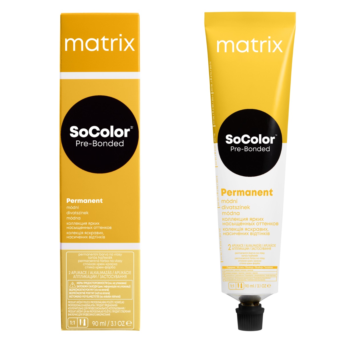 Matrix Перманентный краситель SoColor Pre-Bonded коллекция ярких насыщенных оттенков, 90 мл (Matrix, Окрашивание)