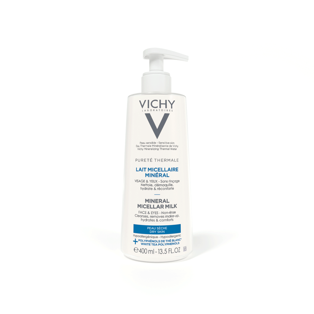 Виши Мицеллярное молочко с минералами для сухой и нормальной кожи 400 мл (Vichy, Purete Thermal) фото 1