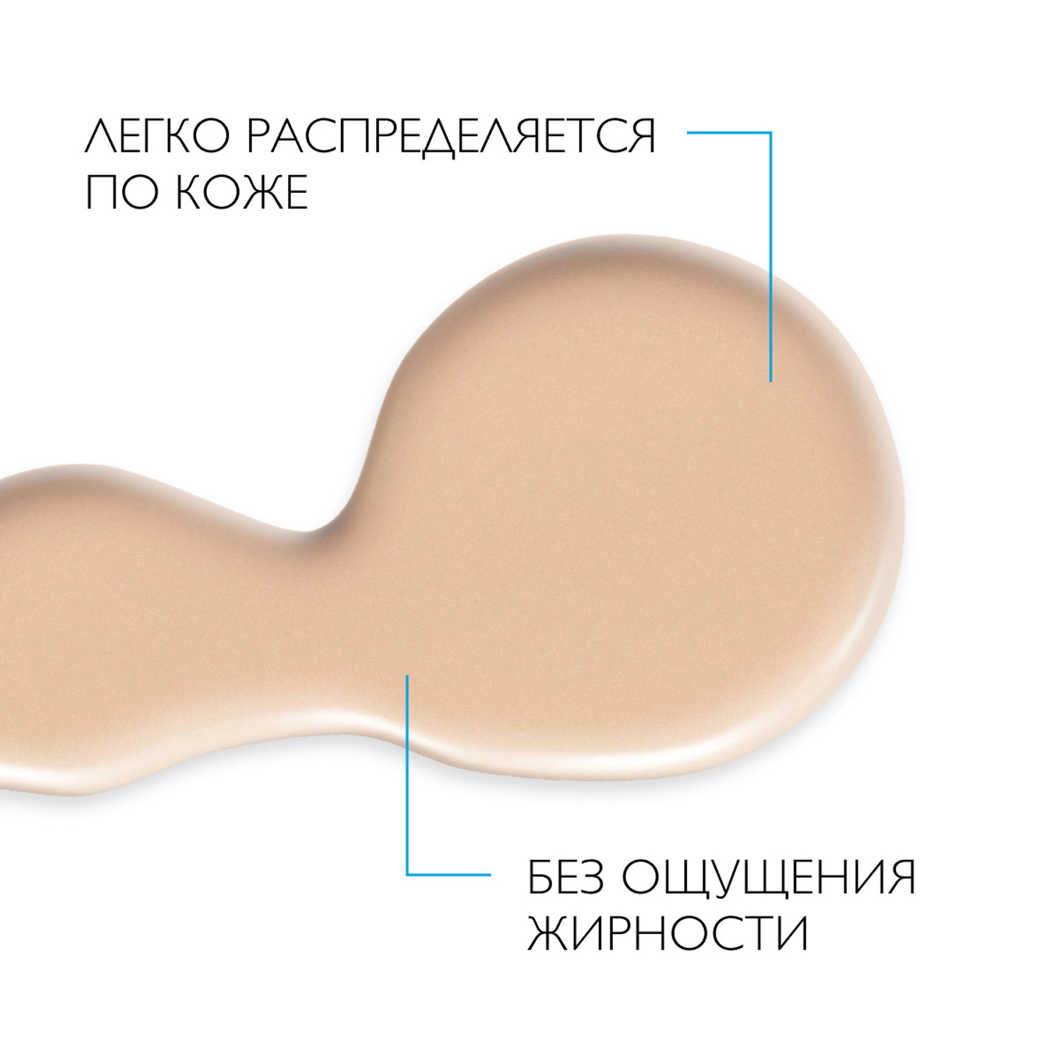 Ля Рош Позе Солнцезащитный тонирующий флюид для лица и кожи вокруг глаз SPF 50+/PPD 46, 50 мл (La Roche-Posay, Anthelios) фото 6