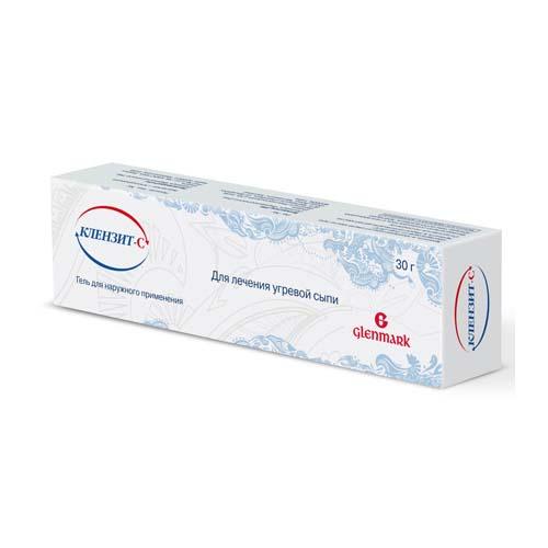 Медикамент Клензит-С гель д/наружн пр 30г N1 туба (Medicament, pharmacy) фото 0