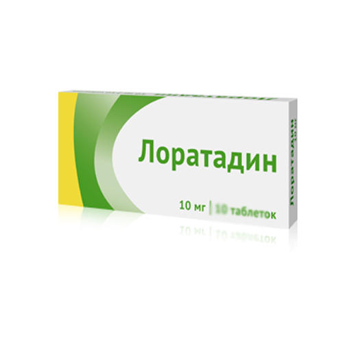 Медикамент Лоратадин таб. 10мг, N30 (Medicament, pharmacy) фото 0