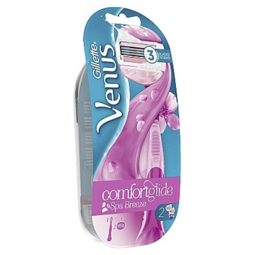 

Gillette Бритва Venus SPA Breeze 1 шт + 2 сменные кассеты (Gillette, Бритвы и лезвия), Бритвы и лезвия