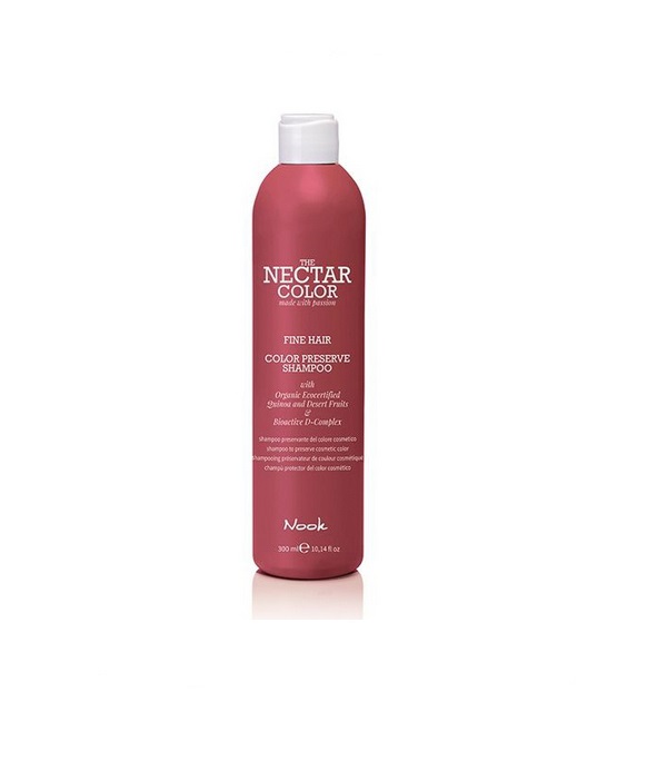 цена Nook Шампунь для ухода за окрашенными тонкими волосами, 300 мл (Nook, Nectar Color)
