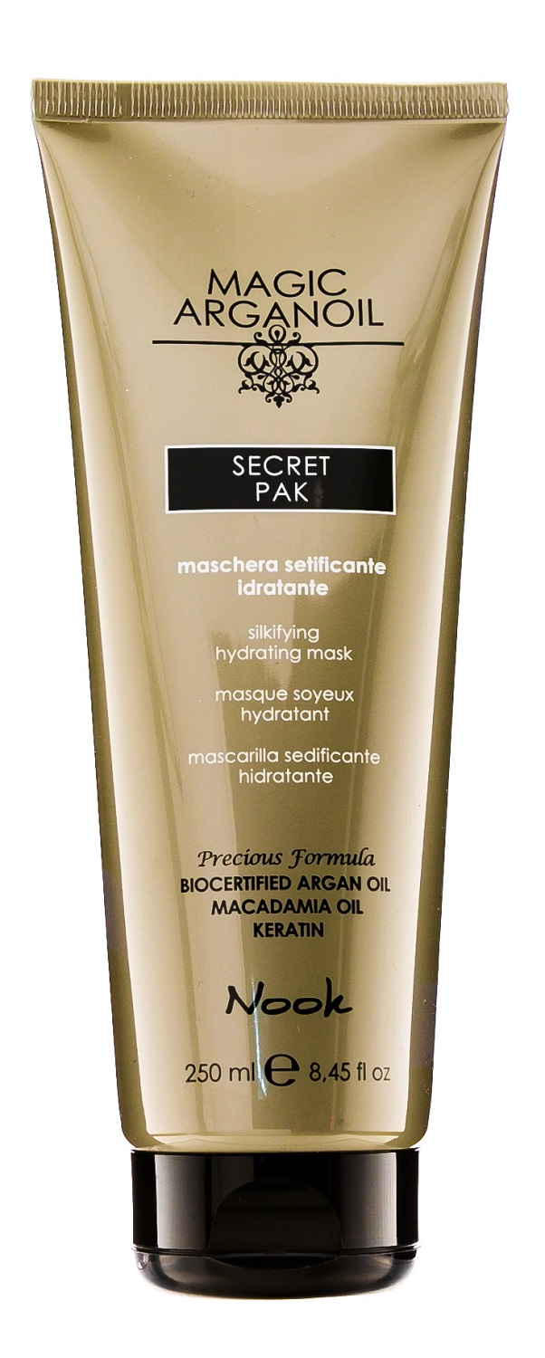 Нук Увлажняющая разглаживающая маска для волос Pak, 250 мл (Nook, Magic Arganoil) фото 0