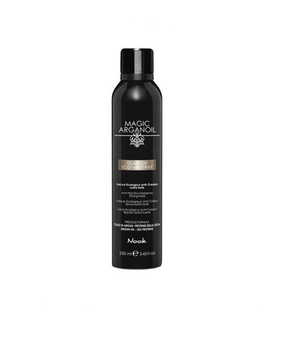 Нук Лак для волос Glamour Eco Hairspray, 250 мл (Nook, Magic Arganoil) фото 0
