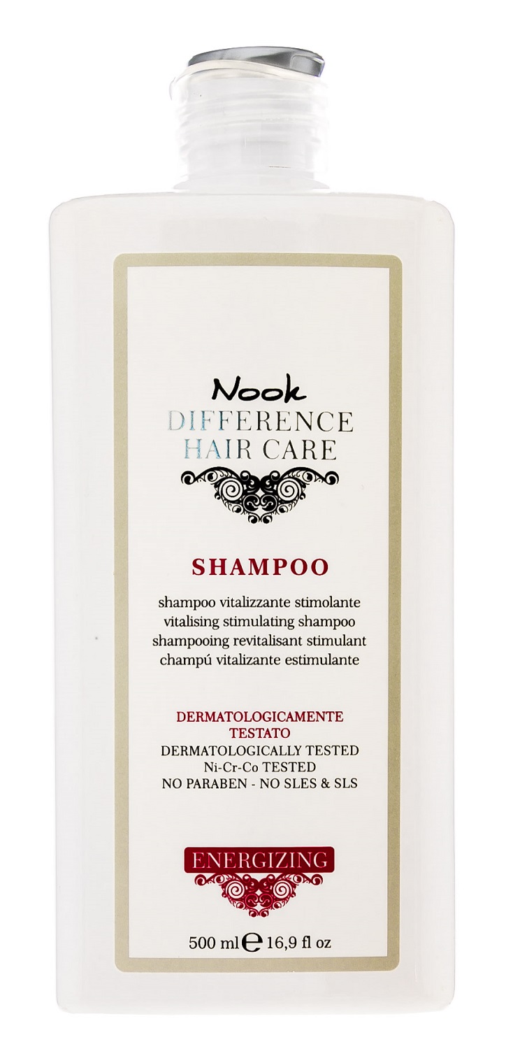 Нук Стимулирующий шампунь Energizing для волос склонных к выпадению Ph 5,5, 500 мл (Nook, Difference Hair Care) фото 1