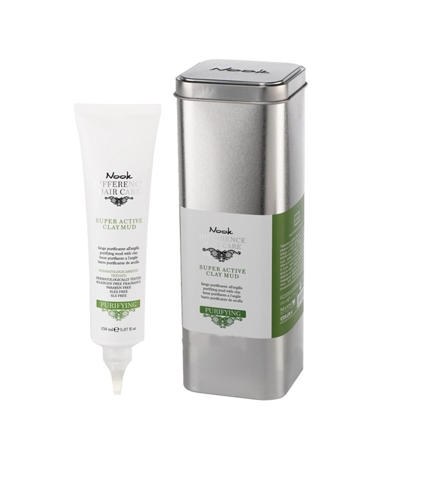 Нук Суперактивная очищающая глина Purifying для кожи головы Ph 6,2, 150 мл (Nook, Difference Hair Care) фото 0