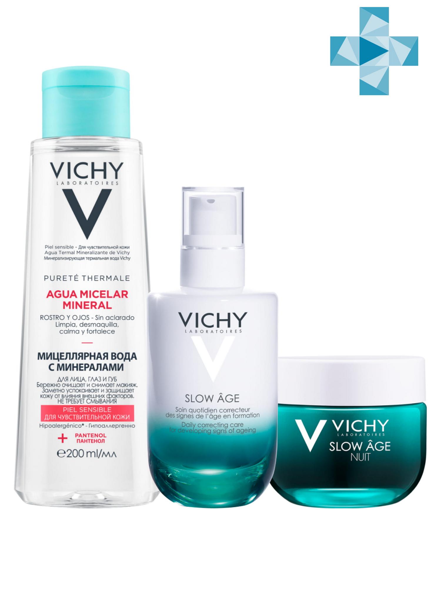 

Vichy Набор SLOW AGE очищение для нормальной и комбинированной кожи с первыми признаками старения (Vichy, )