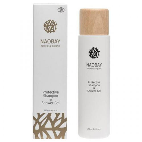 Ecocert Protective Shampoo and Shower Gel -Шампунь-гель для душа защитный,250 мл (Закрытые бренды, Naobay Body) фото 0