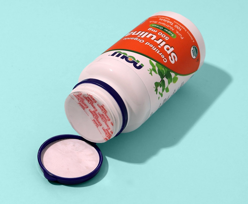 Нау Фудс Спирулина 500 мг, 100 таблеток (Now Foods, Растительные продукты) фото 2