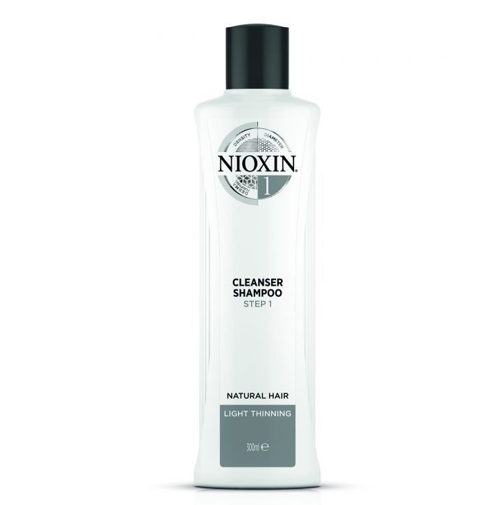 Ниоксин Очищающий шампунь Cleanser Shampoo, 300 мл (Nioxin, System 1) фото 0