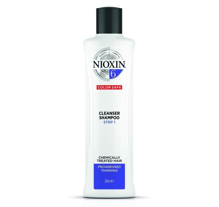 Nioxin Очищающий шампунь Cleanser Shampoo, 300 мл (Nioxin, System 6) nioxin cleanser system 2 шампунь очищающий система 2 1000 мл