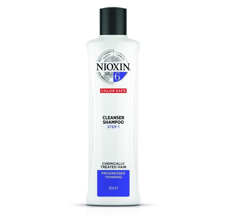 Ниоксин Очищающий шампунь Cleanser Shampoo, 300 мл (Nioxin, System 6) фото 0