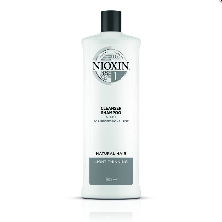 Ниоксин Очищающий шампунь Cleanser Shampoo, 1000 мл (Nioxin, System 1) фото 0