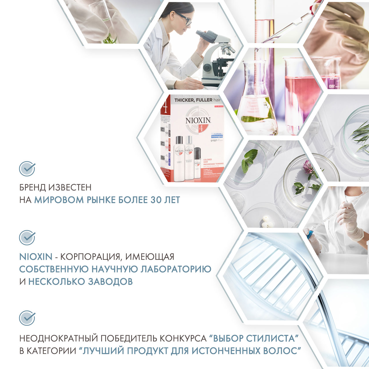 Ниоксин Набор 3х-ступенчатая система System 4, XXL-формат (Nioxin, System 4) фото 4