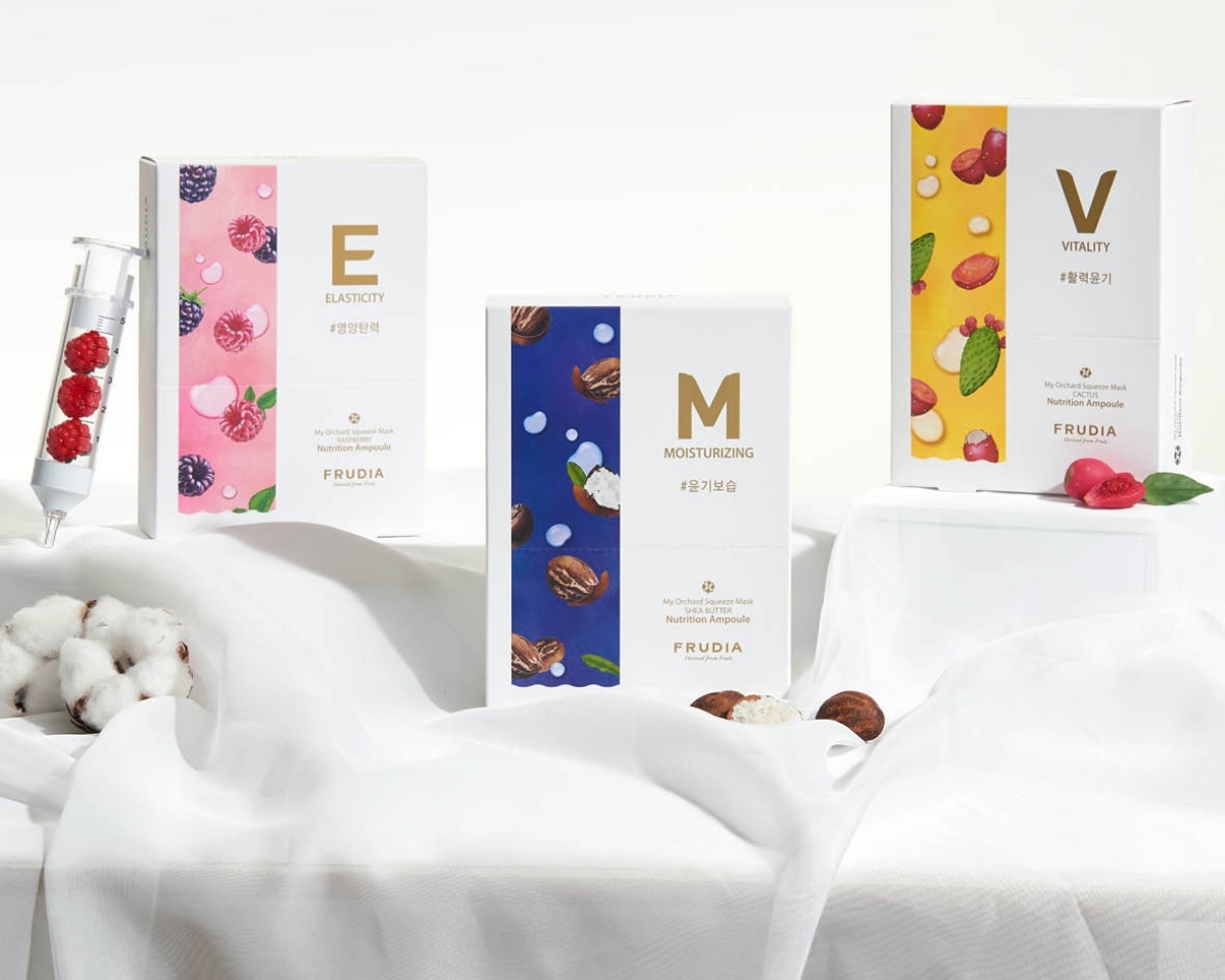 Фрудиа Восстанавливающая маска с маслом ши, 10 шт х 20 мл (Frudia, Маски для лица) фото 4