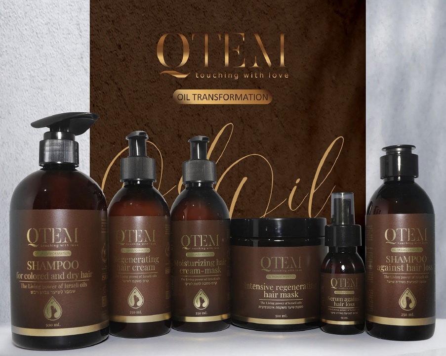 Кьютэм Интенсивная восстанавливающая маска для волос, 500 мл (Qtem, Oil Transformation) фото 2