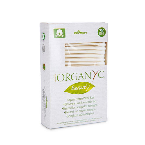 Organyc Ватные палочки, 200 шт (Organyc, Kids hygiene)