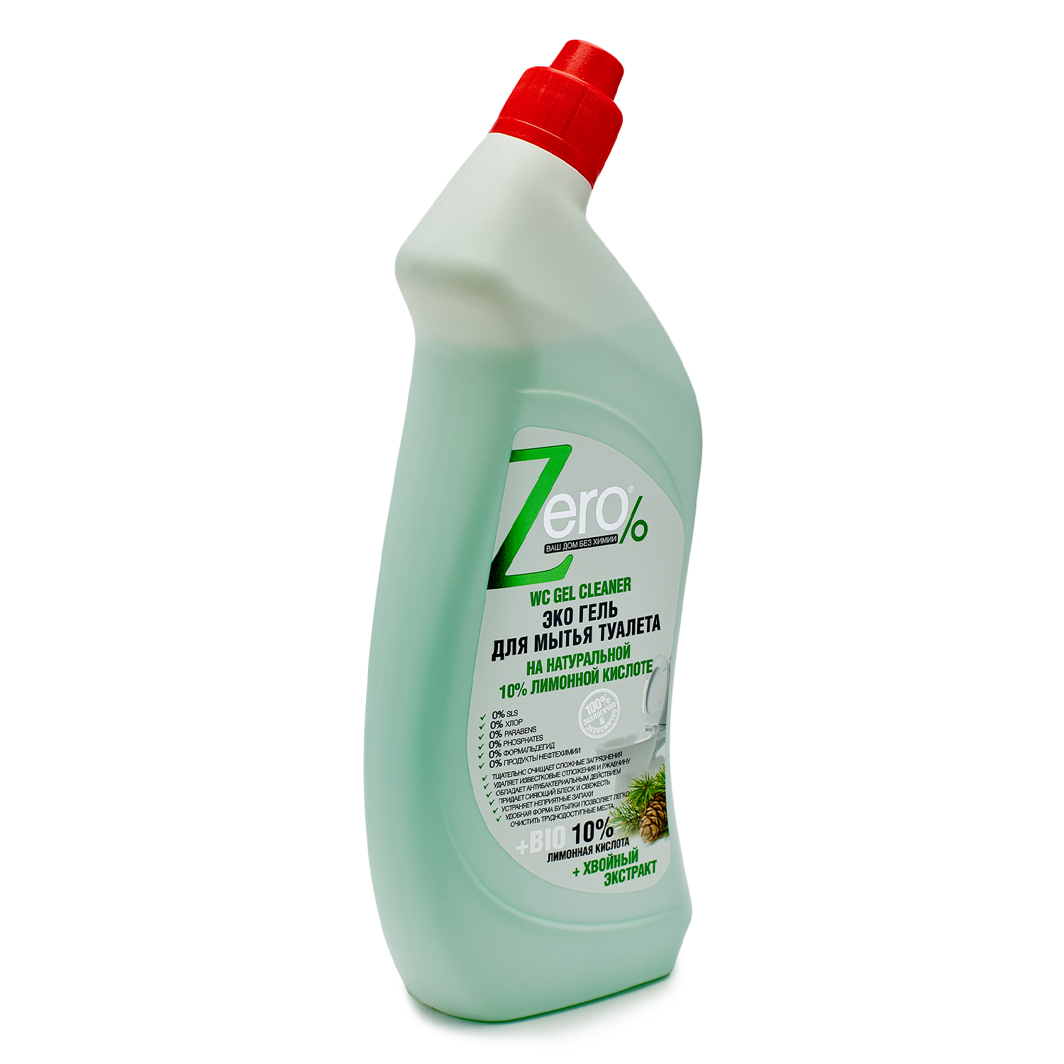 Зеро Гель для мытья туалета лимон, 750 мл (Zero, ) фото 1