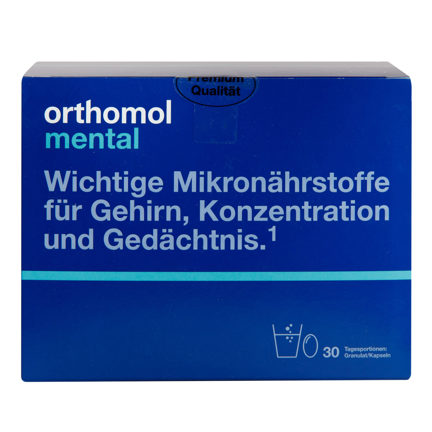 Orthomol Комплекс Ментал, 30 двойных саше (Orthomol, Для мозговой деятельности) orthomol комплекс натал плюс 30 капсул 30 саше orthomol для беременных и кормящих