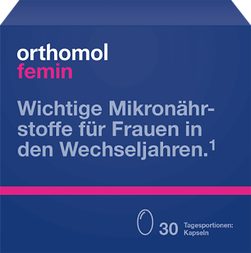 цена Orthomol Комплекс Фемин для женщин во время постменопаузы, 60 капсул (Orthomol, Для красоты)