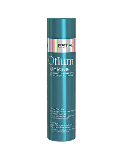 Купить Estel Шампунь для жирной кожи головы и сухих волос Otium Unique, 250 мл (Estel, Otium), Россия