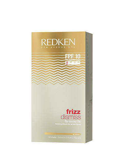 Редкен ФРИЗ ДИСМИСС флай эвэй салфетки против пушистости ФИКС 50 шт (Redken, Уход за волосами) фото 0
