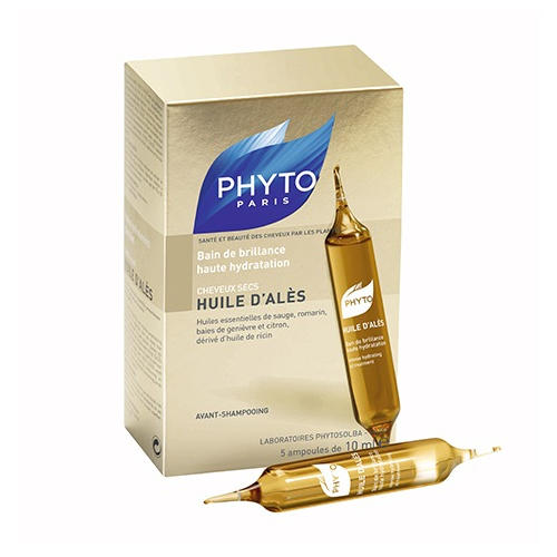 Фито Масло Алеса для сухих волос 5 ампул по 10 мл (Phyto, Beauty Enhancing) фото 0