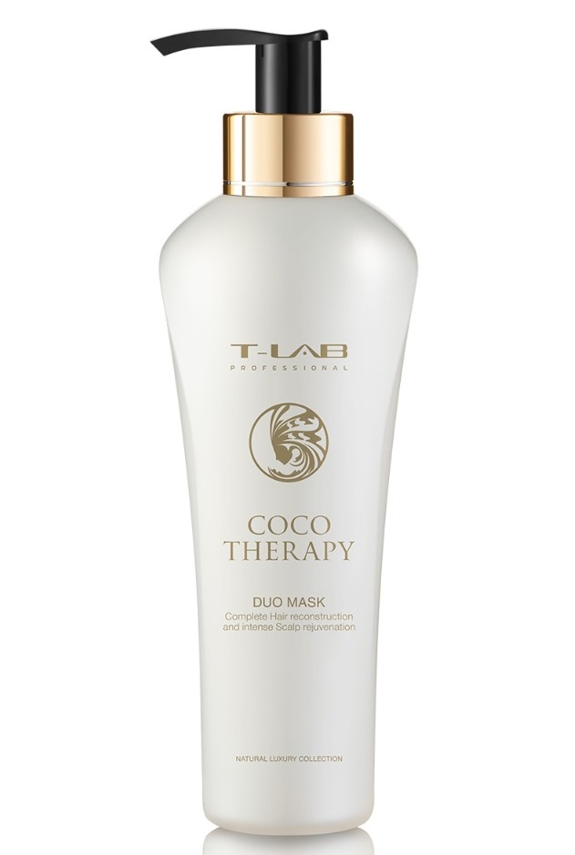 Т-Лаб Профешенел Маска для поврежденных волос Duo, 300 мл (T-Lab Professional, Coco Therapy) фото 0