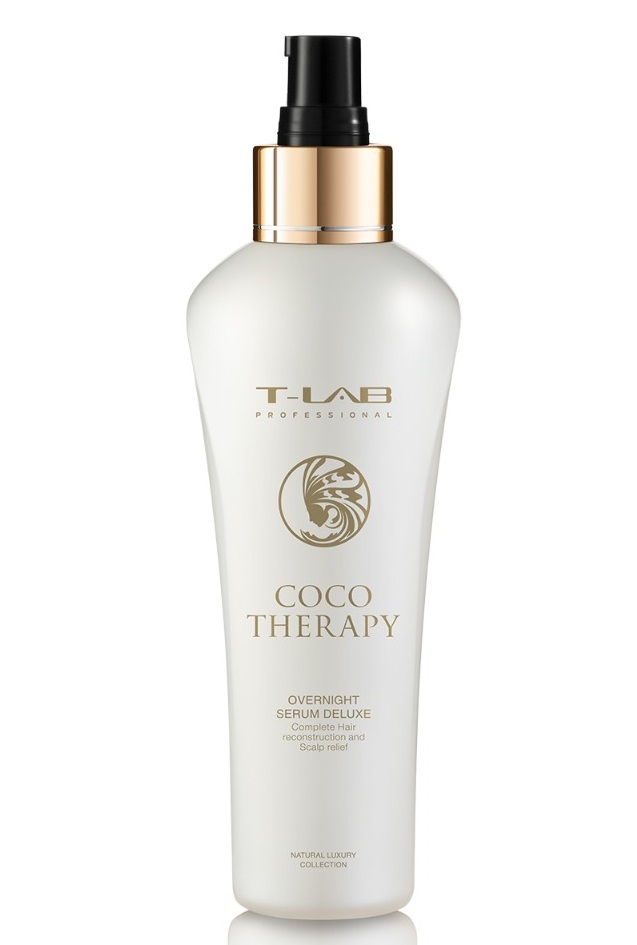 

T-Lab Professional Сыворотка для поврежденных волос Overnight, 150 мл (T-Lab Professional, Coco Therapy), Coco Therapy