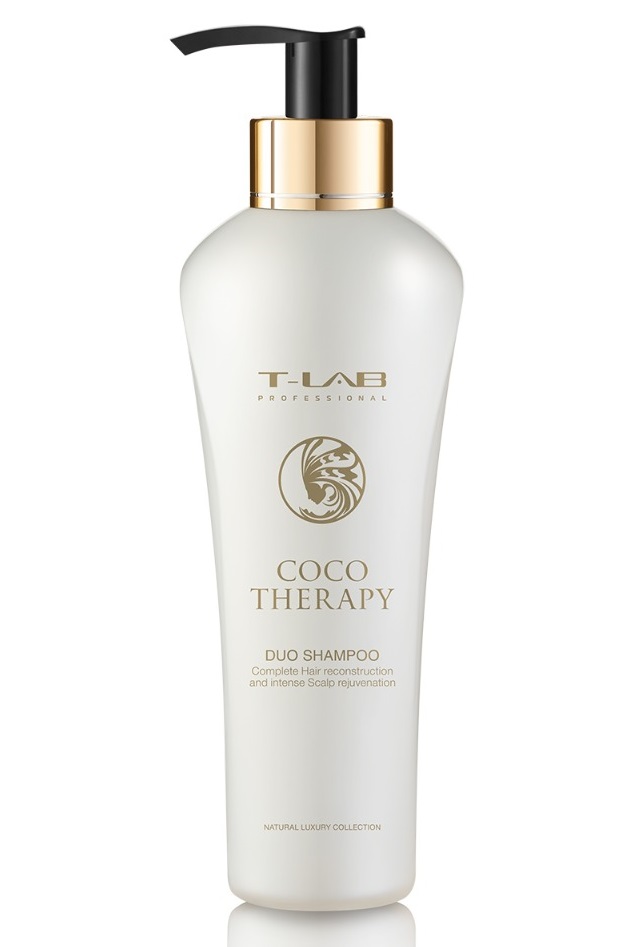 Т-Лаб Профешенел Шампунь для поврежденных волос Duo, 300 мл (T-Lab Professional, Coco Therapy) фото 0