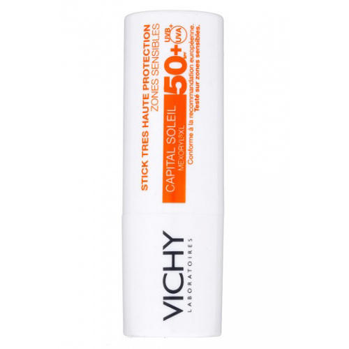 Виши Стик для чувствительных зон лица и тела SPF50+ Капиталь Солей 9 гр (Vichy, Capital Soleil) фото 2
