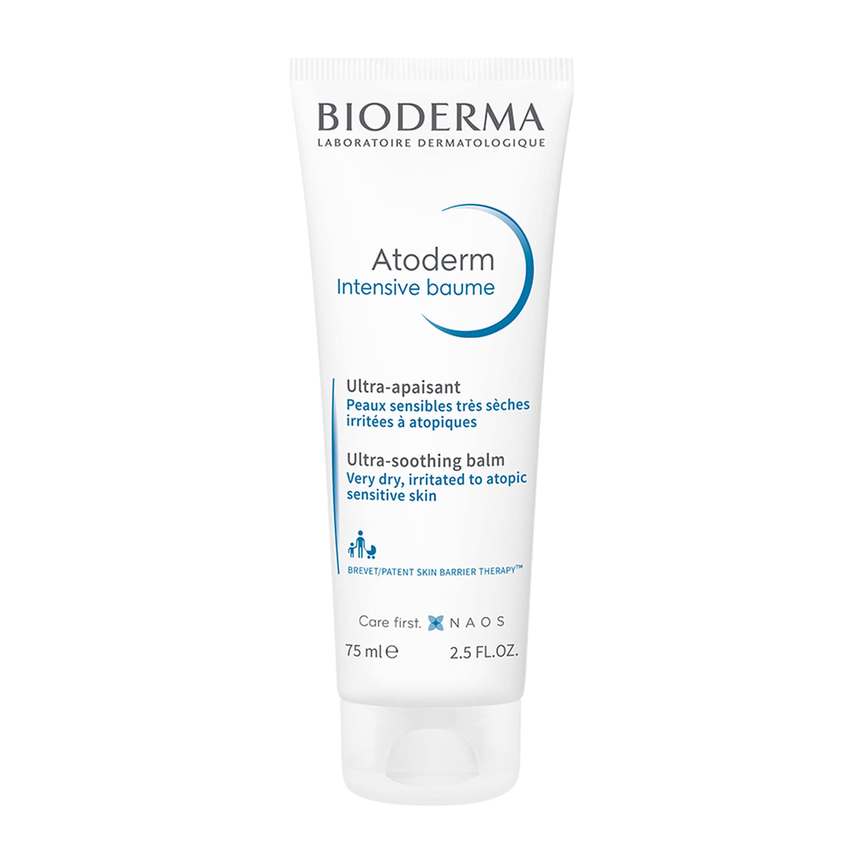 Bioderma Бальзам Intensive, 75 мл (Bioderma, Atoderm) уход за телом bioderma бальзам для восстановления сухой и атопичной кожи лица и тела atoderm