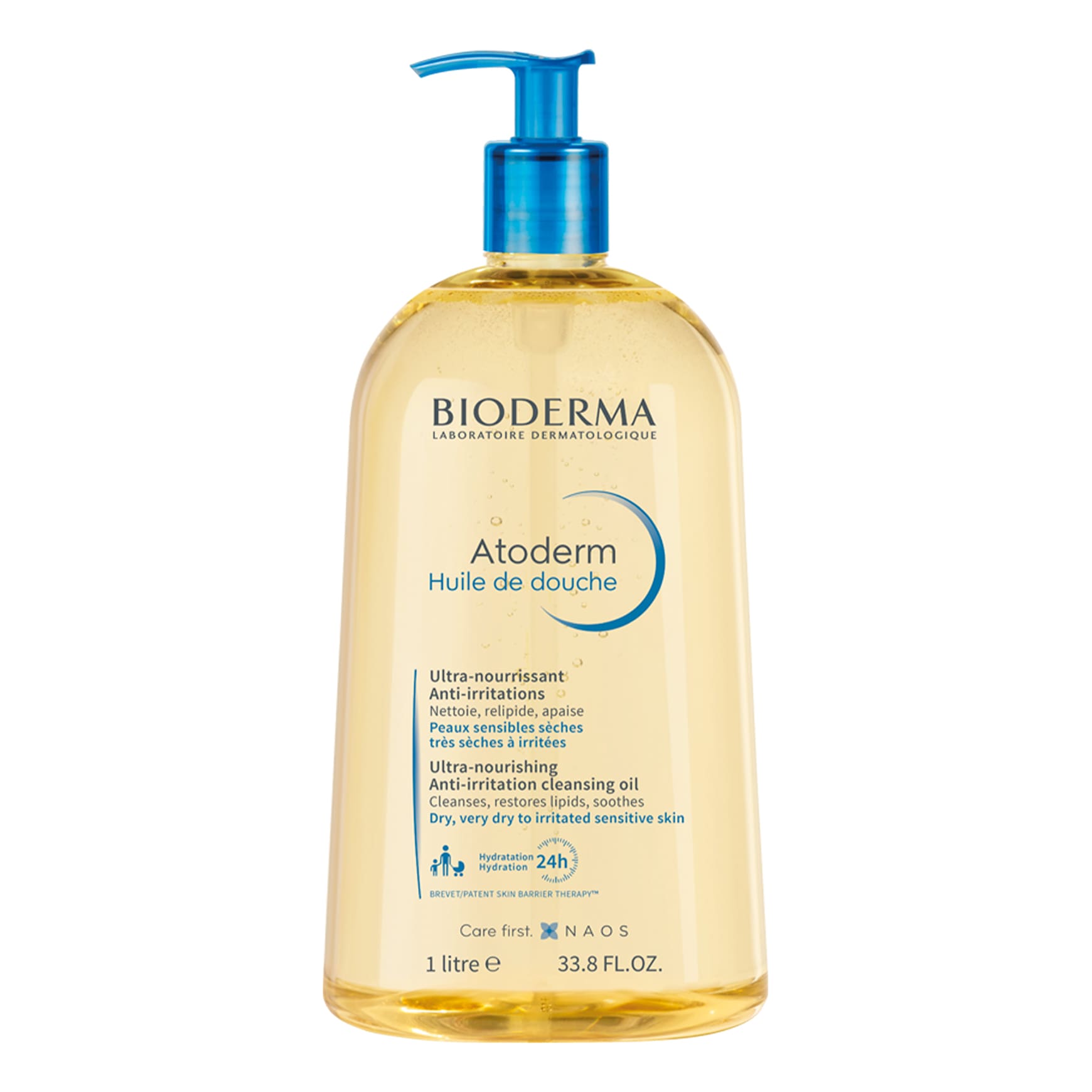 Купить Bioderma Увлажняющее масло для душа, 1 л (Bioderma, Atoderm), Франция