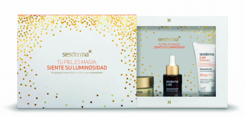 Сесдерма Набор C-Vit: Липосомальная сыворотка с витамином С, 30 мл + Увлажняющий крем для лица 50 мл + Молочко для тела для сияния кожи, 50 мл (Sesderma, C-Vit) фото 2