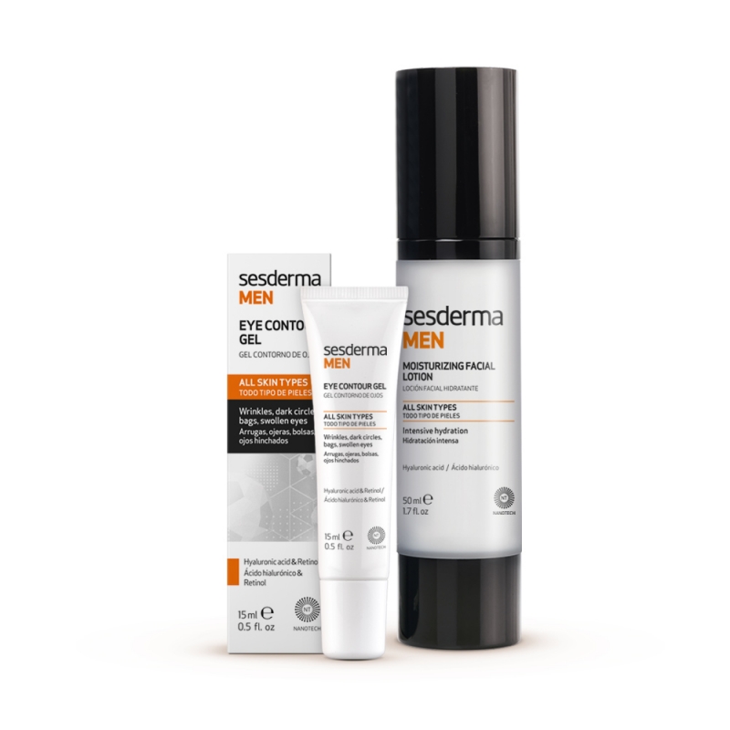 Сесдерма Набор: Лосьон увлажняющий, 50 мл + Гель для век, 15 мл (Sesderma, Sesderma Men) фото 1