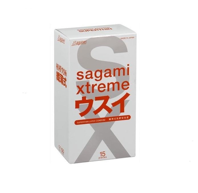 Сагами Презервативы ультратонкие Xtreme 0.04 мм, 15 шт (Sagami, ) фото 0
