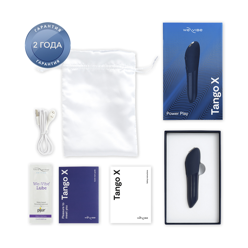 Ви-вайб Вибратор Tango X, синий (We-Vibe, ) фото 5