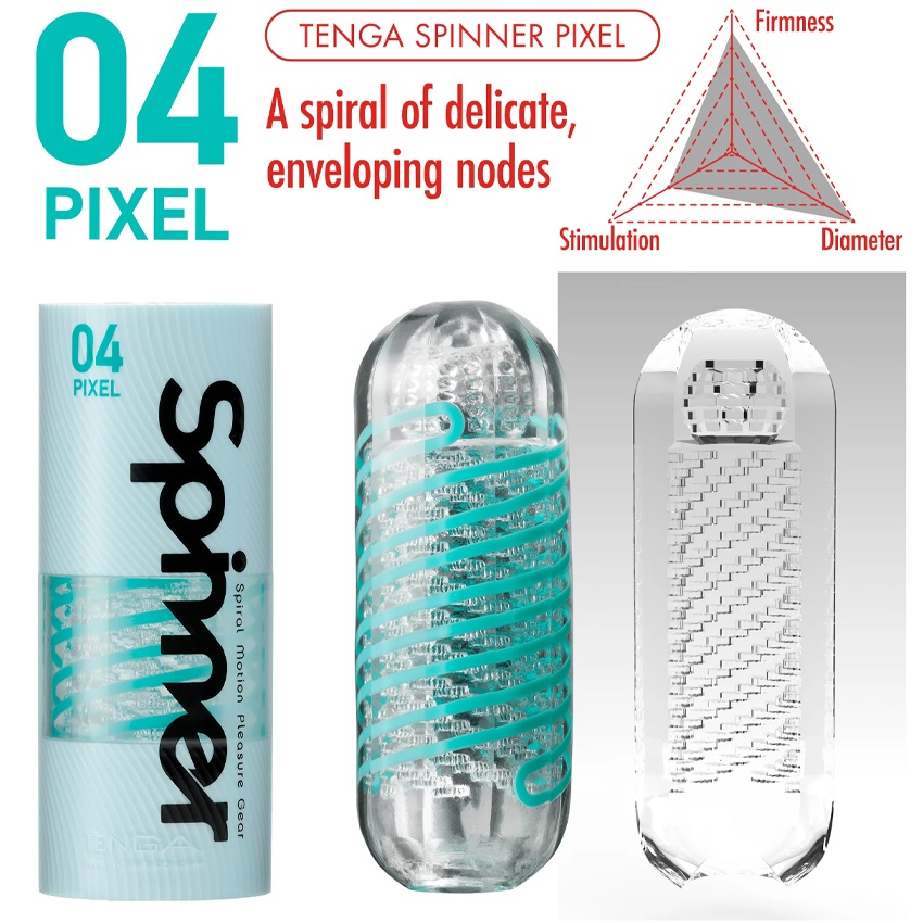 Тенга Мастурбатор Spinner Pixel (Tenga, ) фото 0