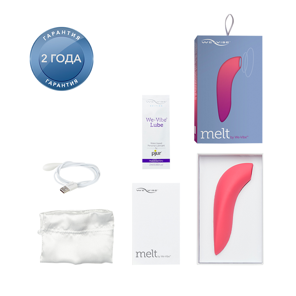 Ви-вайб Бесконтактный клиторальный стимулятор Melt, розовый (We-Vibe, ) фото 6