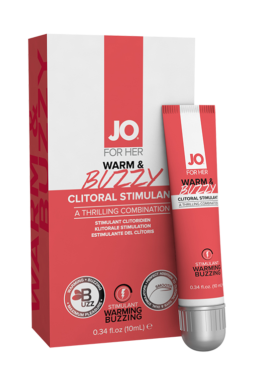 Систем Джо Клиторальный гель с контрастом температур и вибрацией JO Warm & Buzzy, 10 мл (System JO, ) фото 0