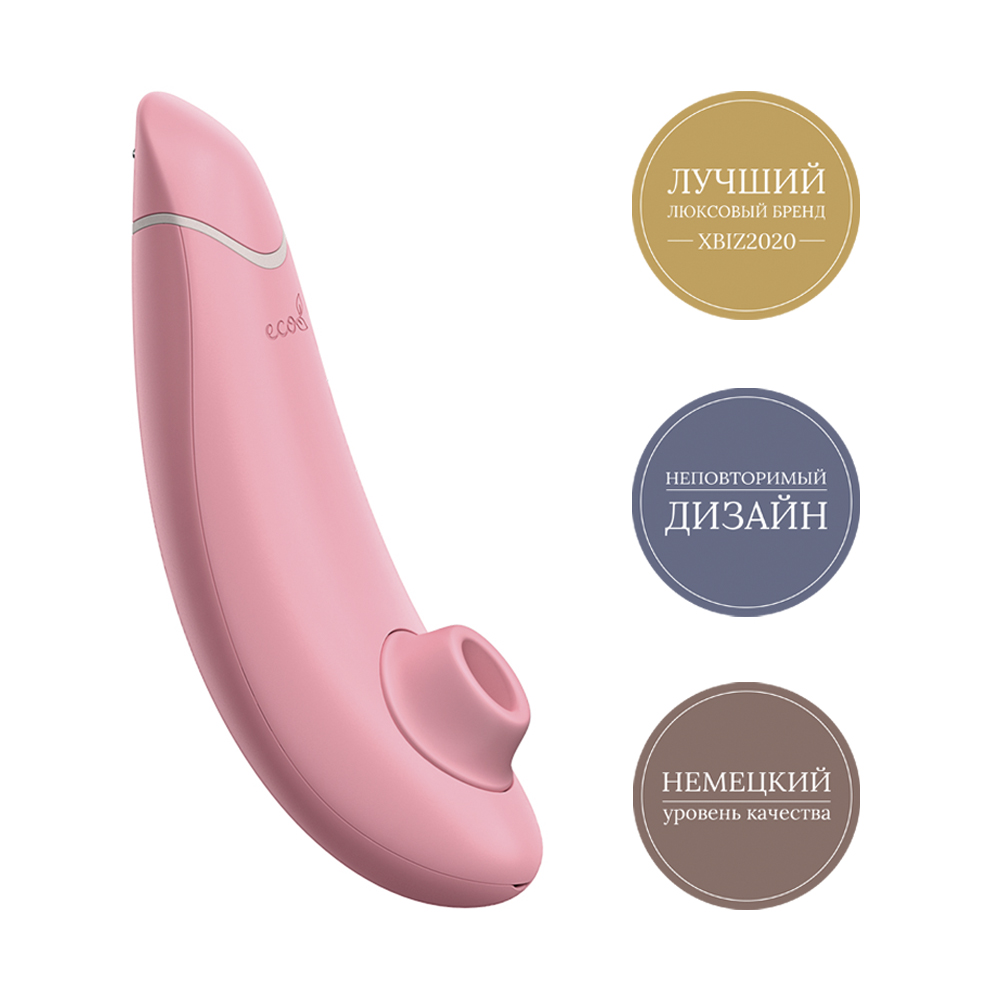 Вуманайзер Бесконтактный клиторальный стимулятор Premium Eco Rose (Womanizer, Premium) фото 3