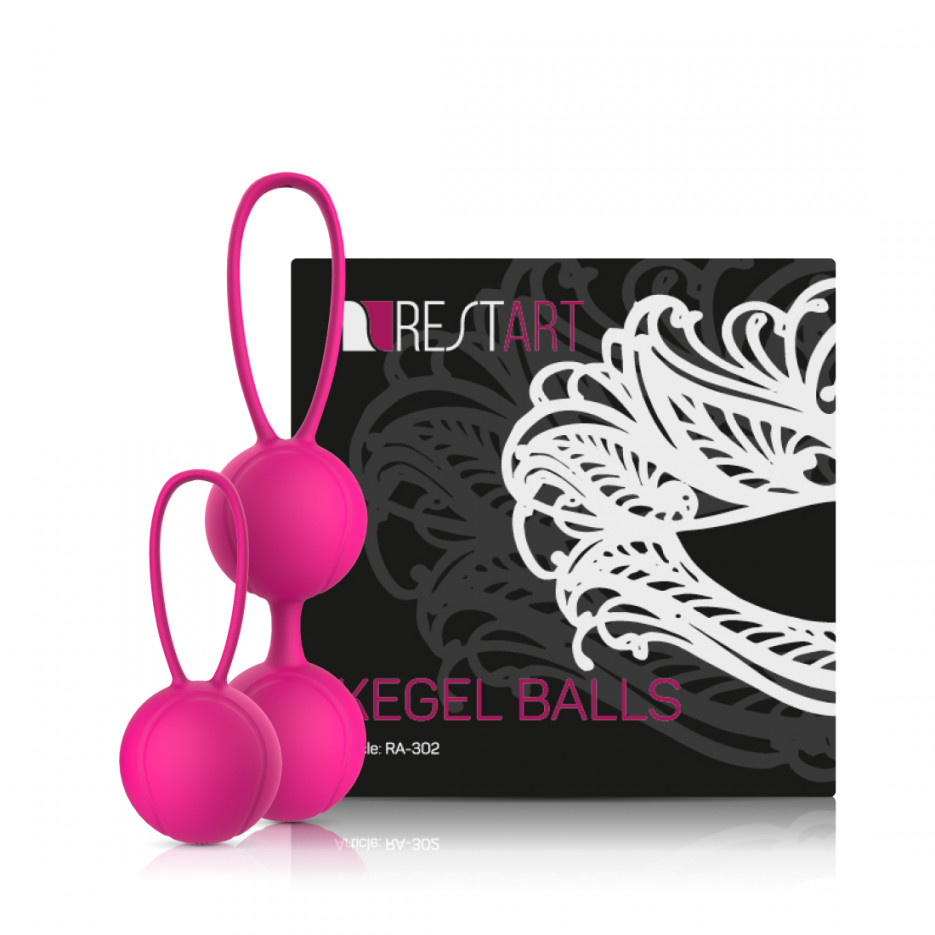 Гесс Тренажер Kegel Balls, розовый (Gess, Тренажер Кегеля) фото 0
